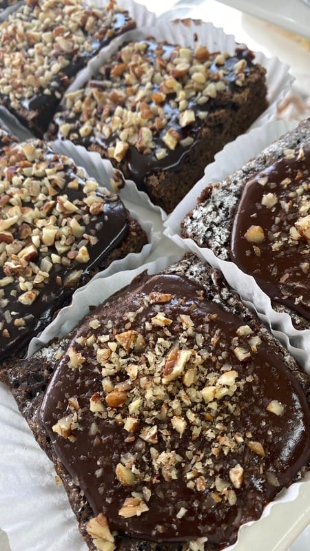 Postres de chocolate de Café Kamila